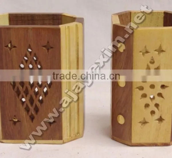Wooden Pen Holder