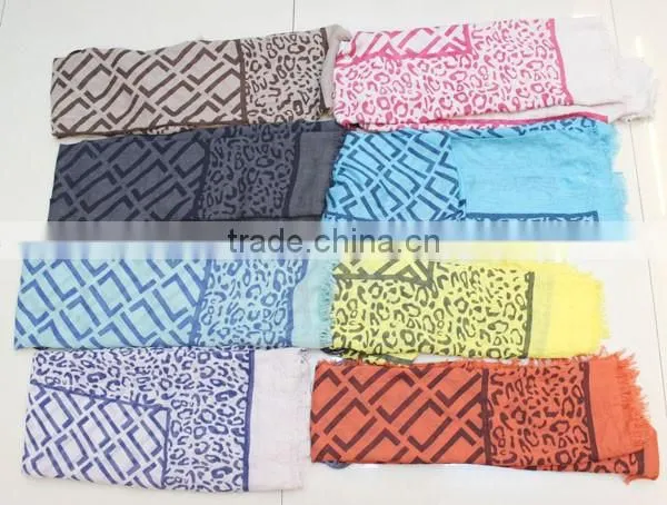 China Supplier Aztec Printing Wholesale Fashion Lady Scarf photo-2