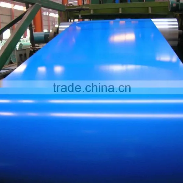 Matt Grain Precoated Prepainted Color Coated Aluzinc Iron Sheet photo-2