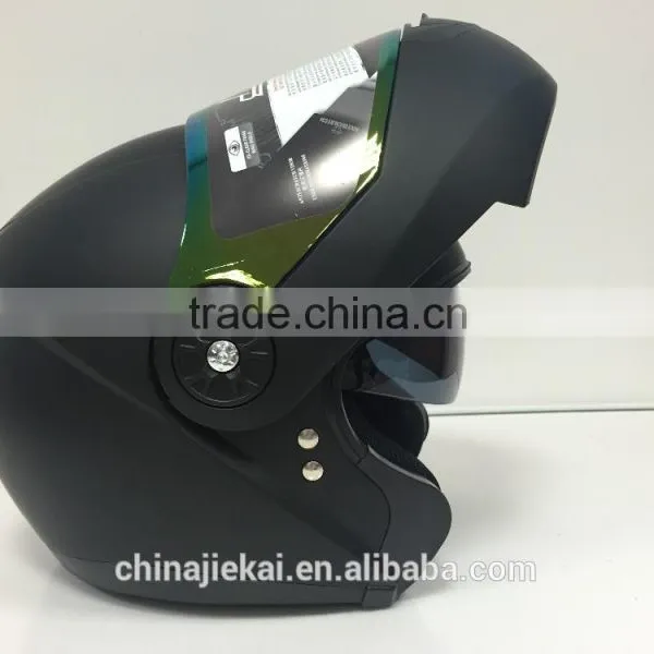 DOT Bluetooth Double Visor Flip up Helmet photo-2