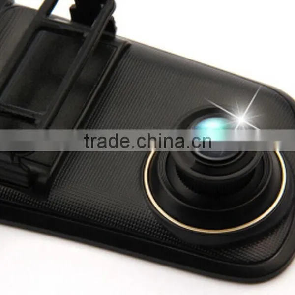 Dual Lens Dvr Car Rearview Mirror Dash Camera G-Sensor HD 1080P 5 Inch 140 Degree photo-5