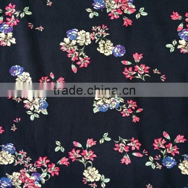 China Wholesale Good Quality Soft Printed Rayon Fabric