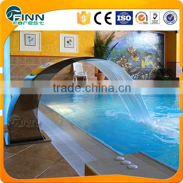 Indoor Water Blade Waterfall With Led Ligh and Waterfall Pumps photo-4