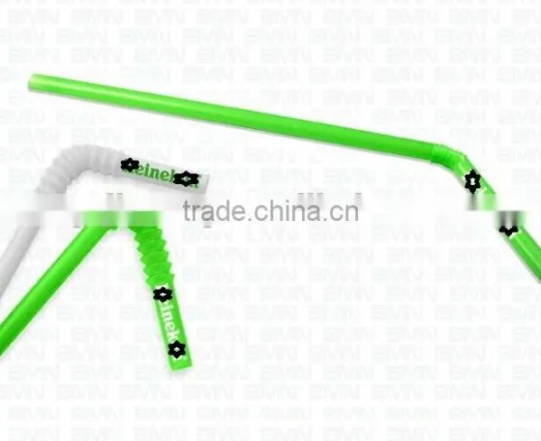 Disposable Straws With Different Design Flexible Printing Straw photo-5