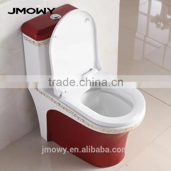 Vortex Siphon Flushing Bathroom WC Toilet One Piece Toilet photo-4