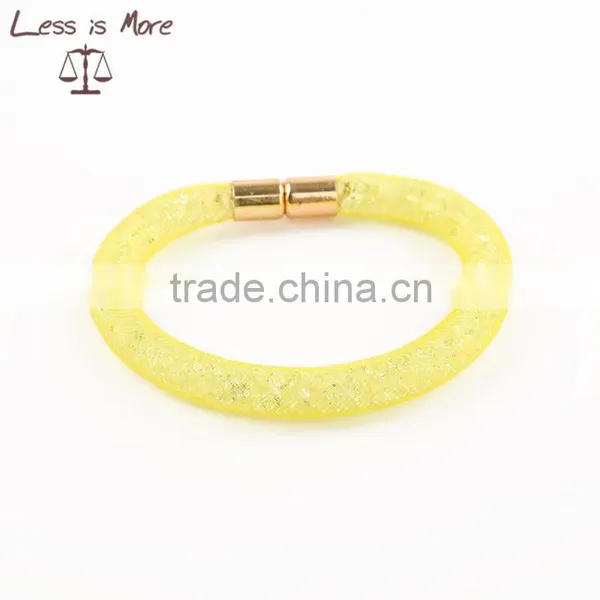 Colorful Magnetic Bracelet With cz Stone Inside photo-4