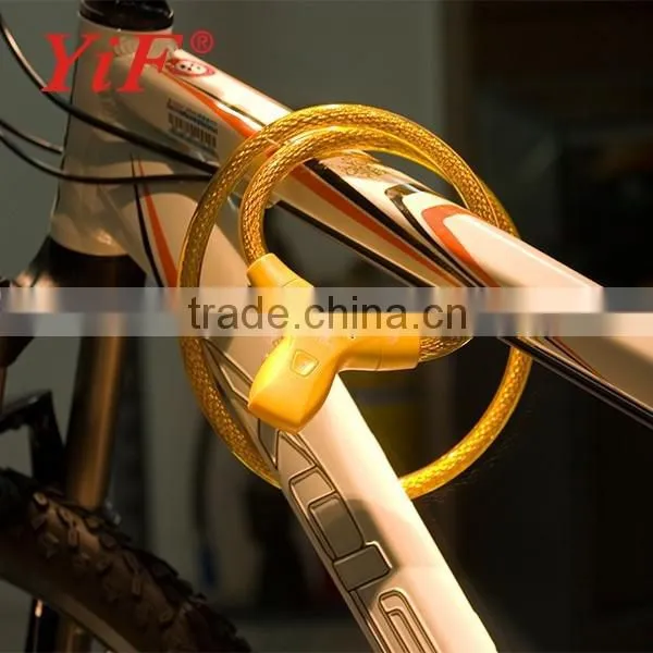 YiFeng 4 Digit LED Combination Bicycle Cable Lock YF21051 photo-2