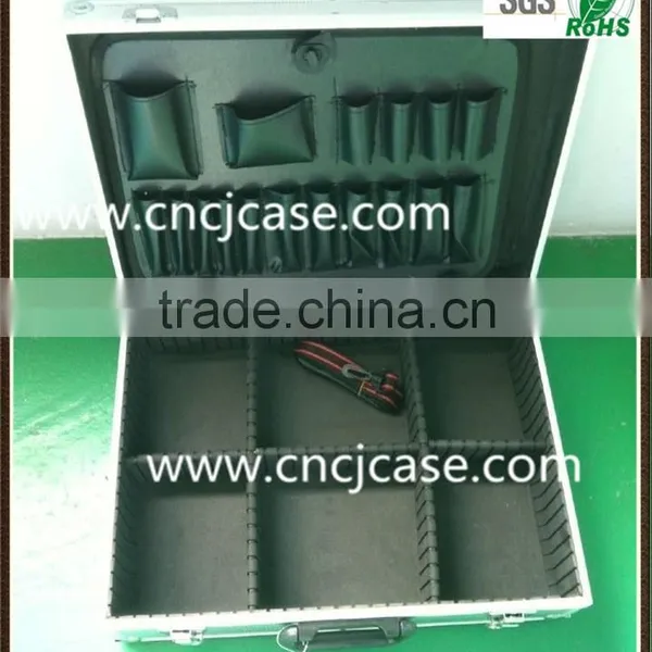 China Silver Carrying Hard Case Tool Storage Aluminum Box photo-3