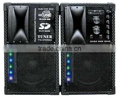 2.0 Power Amplifiers Portable Wooden Active Speaker With Strong Subwoofer photo-4