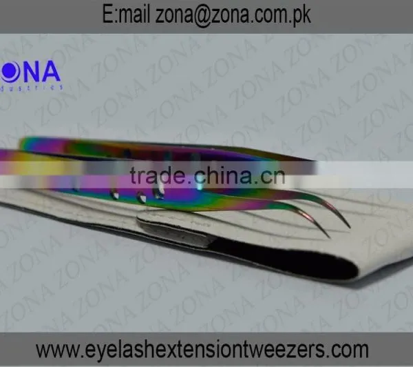 Lashes Application Tweezers Volume Lash Stainless Steel Tweezers photo-4