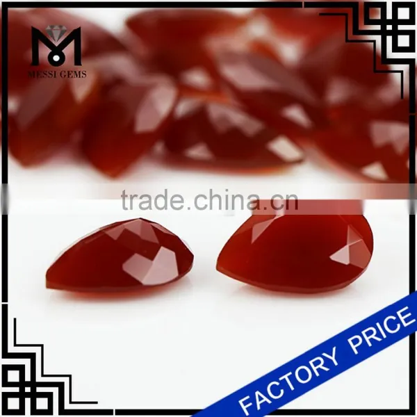 Fashion Red Agate Stone Gem For Jewelry Making photo-5