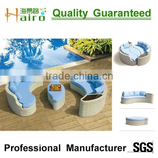 Aluminum and PE Rattan Cheap Outdoor Patio Daybed photo-3
