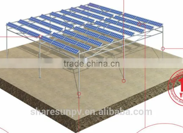 Solar Agricultural Farmland Structure