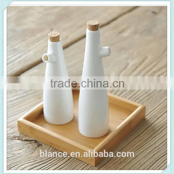 Ceramic Cheap Soy Sauce Bottle White Bottle Design photo-3