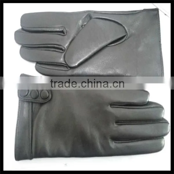 2016 Factory Price Dress Unlined Men Leather Gloves photo-6