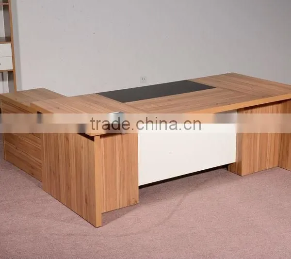 HC-M006 Walnut Color Modern Executive Wooden Office Desk