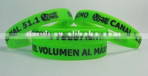 Fashion Silicon Bracelet Wristband photo-3