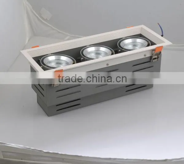 CITIZEN COB GRILIE 3 Head Gimbal Led Downlight TEC002HGR75W photo-2