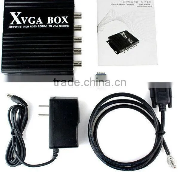Hot Sells!Industrial Monitor Converter CGA/EGA/RGB/RGBS/RGBHV to VGA Xvga Box photo-6
