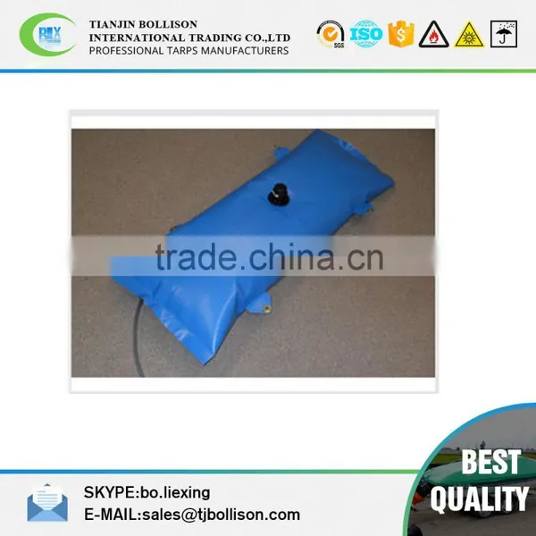 Flexible PVC Water Tank/Pillow Tank/Onion Tank 1200gsm 1000D*1000D 20*20 For Water Saving(Capacity:75lt) photo-2