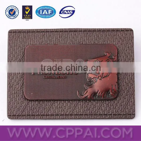 Jeans Leather Label Clothing Label