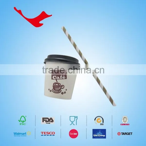 4oz PE Coated Single Wall Disposable Paper Cups With Printing Tissue photo-5