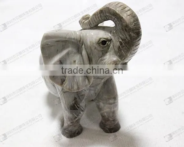 Hand Carved Elephants,stone Elephant Sculpture photo-2