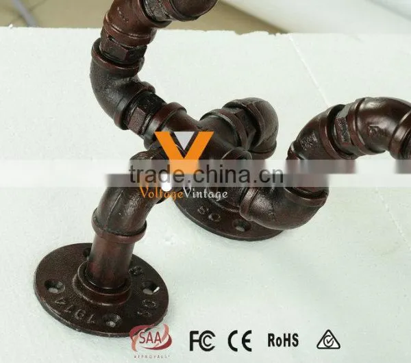 New Design Vintage Pipe Table Lamp American Style Table Lamp photo-5