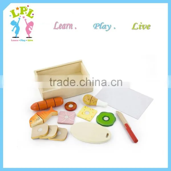 Nursery School Toys Kids Play Kitchen Fake Food Dinner for Education photo-4