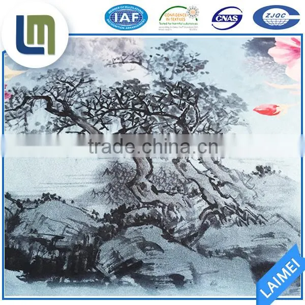 Custom Digital Print Modal Woven Fabric for Bed Sheet Made in China photo-2