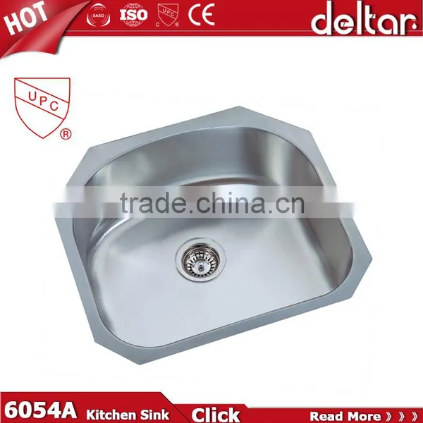 Satin Finish Kitchen Sink Single Sink With Drainer Board UPC Kitchen Sink for America Standard photo-3