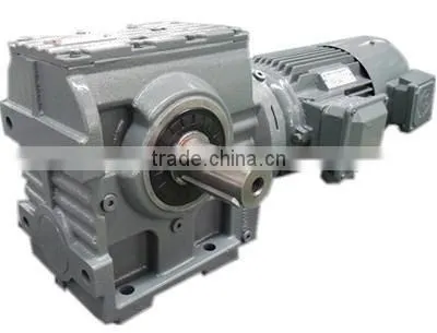 China Manufacturer Guomao S Series Helical Worm Ratio Reduction Gear Box for Cement Mill photo-2