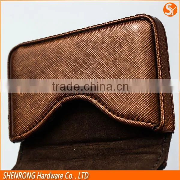 Luxury Gold Color Credit Card Holder With PU Leather Material as Promotional Gift photo-6