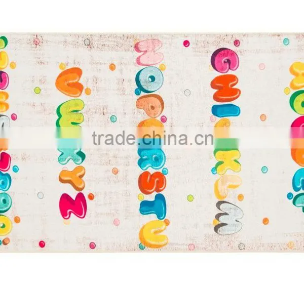 ALFABETO DIGITAL PRINTED RUG FOR CHILDREN AND KIDS photo-2