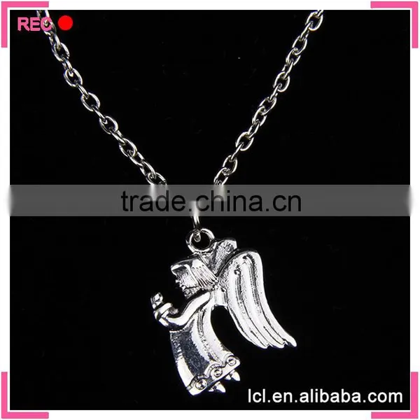 Meaningful Pendant Angel Necklace, Angle Shaped New Model Necklace Chain photo-2