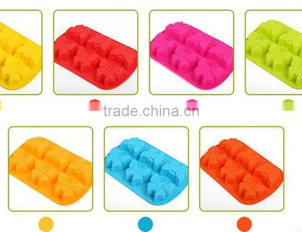 Hot Selling FDA Butterflies Shaped Decor Silicone Cake Mold photo-6