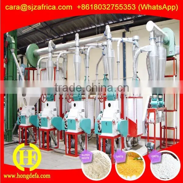 Capacity For Maize Milling Machine, Maize Flour Production Line photo-5