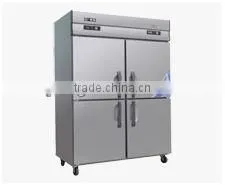 Commercial Refrigerator Four Door Double Temperature Freezer Chiller
