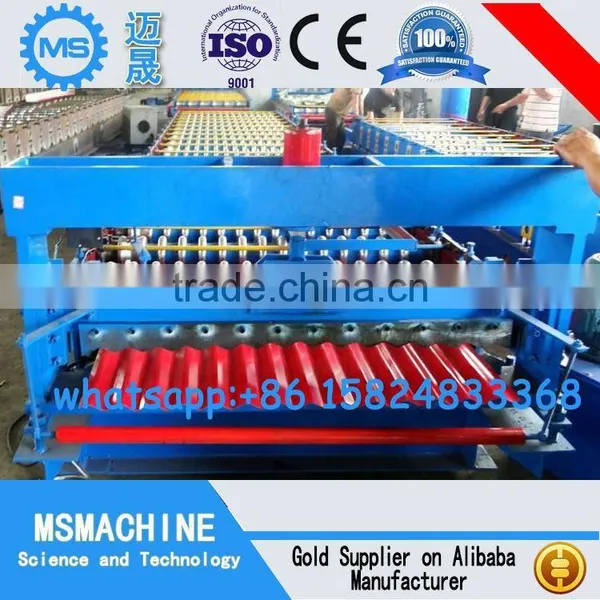 Glazed Tile Roll Forming Machine/tile Press Roll Former photo-6