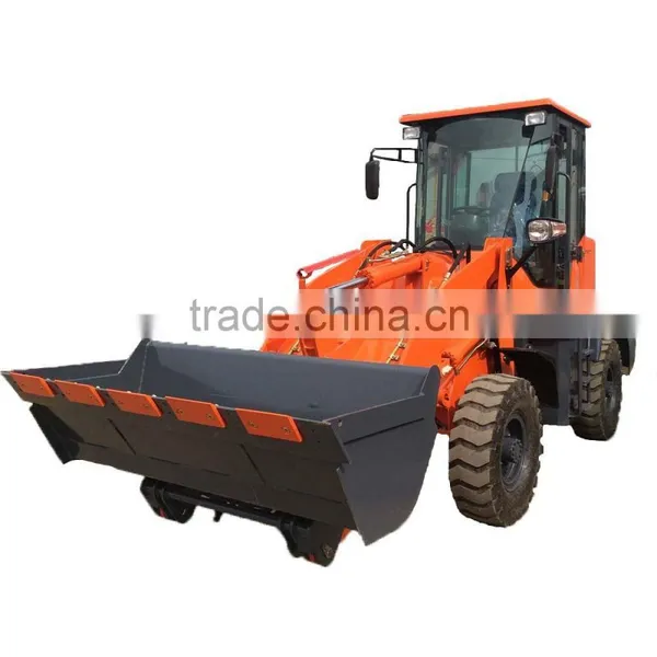 Mini Front Wheel Loaer 916 With Cab Heater, Snow Shovel and Eurp III photo-2