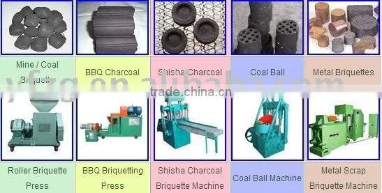 Charcoal Briquettes Machine