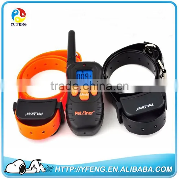 300M Waterproof and Rechargeable Dog Collars, Instead of Static Shock Mode no Bark Dog Training Collar photo-6