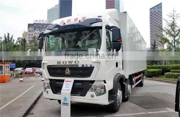 SINOTRUK T5G MAN Engine 280HP Euro4 4X2 8 Ton - 10Ton Van Cargo Truck photo-3
