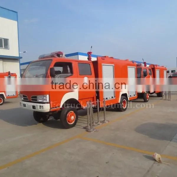 DONGFENG 2 Axis 3 Ton All Wheel Drive Fire Truck photo-2