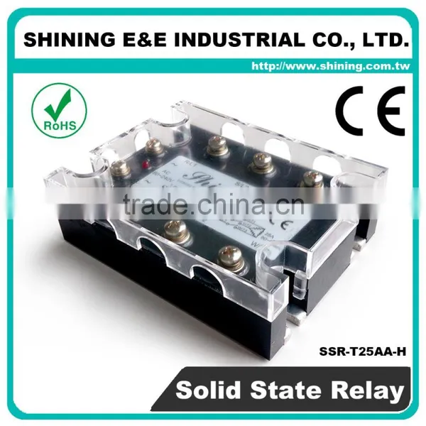 SSR-T25AA-H AC 25A SSR 3-Phase Three Phase Solid State Relay photo-5
