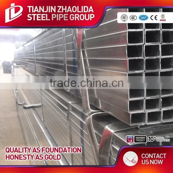 ASTM A795 Hot Drawned Galvanized z & c Purlins Mild Steel Square Pipes With Price List photo-6