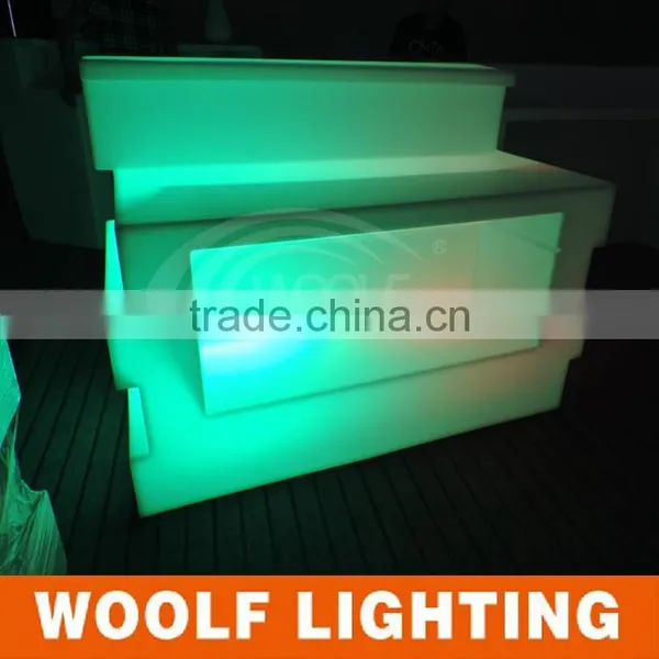 Unique Design LED Light Luminous Color Changing Bar Counter photo-2
