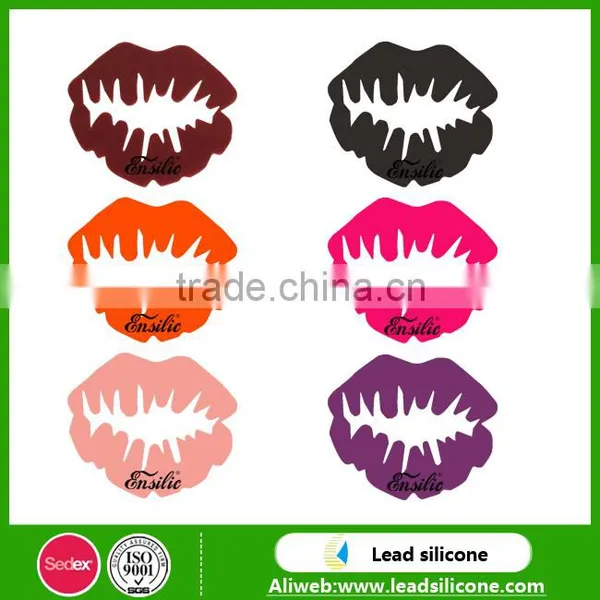 Promotional Party Love Kiss Silicone Wine Glass Markers, Silicone Wine Drink Glass Marker photo-2