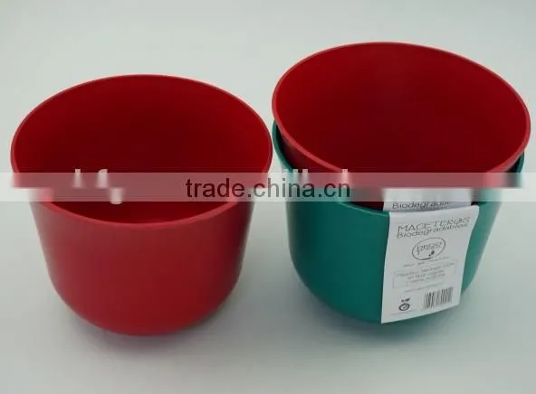 Bamboo Fiber Bio and Eco Flower Pot photo-6