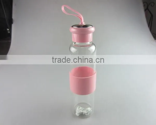 Glass Bottle With Silicone Heat Proof photo-3